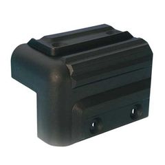 Adam Hall 4009 - Cabinet Corner plastic stackable black - Adam Hall