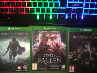 Middle earth Lord of the rings + Lords of the fallen Shadow of Mordor shadow of war