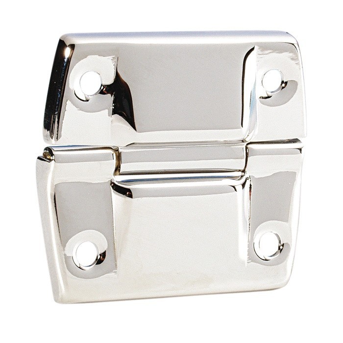 Adam Hall 2508 - Stop Hinge medium chrome-plated - Adam Hall