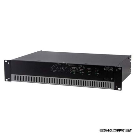 AUDAC AUCAP412 100 V Power Amplifier 4-channel 120 W - AUDAC