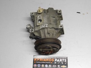 ΚΟΜΠΡΕΣΕΡ AIRCONDITION TOYOTA YARIS 99-03 1.3cc 2NZ (447220-6254)