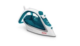 Tefal EasyGliss Plus FV5718 iron Dry & Steam iron Durilium soleplate 2400 W Turquoise, White