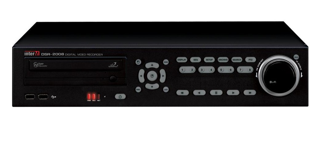 INTER-M DSR-2008 DIGITAL AUDIO VIDEO RECORDER 8 CHAN - InterM