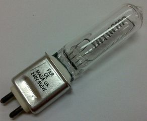 Generel Electric 30489 FKR 650w 240v G9.5 STUDIO PROFILE LAMP - GENERAL ELECTRIC