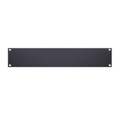 Adam Hall 87222STL - 2 U-shaped rack panel 2 U steel - Adam Hall