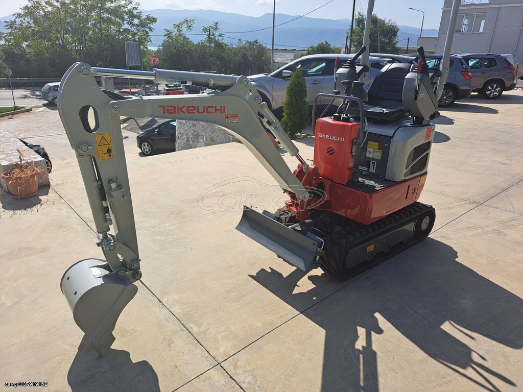 Εκσκαφέας Με Ερπύστριες Takeuchi 2025 TB210R