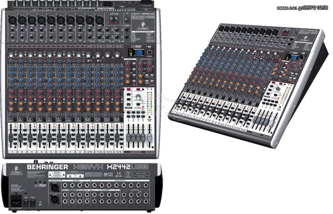 BEHRINGER Xenyx X2442USB 24-Input 4/2-Bus USB/Audio Interface Mixing Console - Behringer