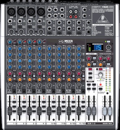 BEHRINGER Xenyx X1622USB 16-Input 2/2-Bus USB/Audio Interface Mixing Console - Behringer