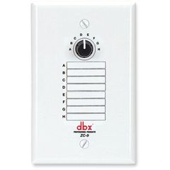 DBX ZC-9 Remote controller με περιστροφικό επιλογέας πηγών 8 θέσεων για zone pro 1260 & 1261. - DBX