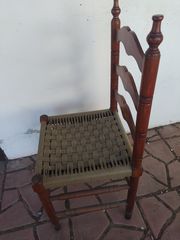 Καρέκλα ξύλινη πλεκτή