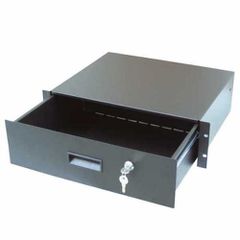 BESPECO CRS3U 3U Rack drawer 19" with key lock - BESPECO