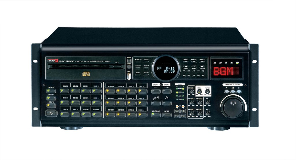 INTER-M PAC-5000 Digital Public Address Combination System - InterM