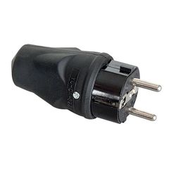 SHOWTEC 90390 Rubber Schuko Connector Male - Showtec