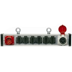 SHOWTEC 50294 BreakoutBar 4 Splitter CEE 16A 5p. > Schuko + CEE 16A 5p.-out - Showtec
