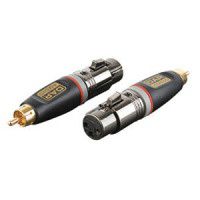 DAP AUDIO XGA31 Adaptor XLR Female 3pin to RCA Male - DAP AUDIO