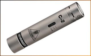 BEHRINGER C-2 - 2 Matched Studio Condenser Microphones - Behringer