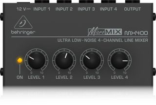 BEHRINGER Micromix MX-400 Ultra Low-Noise 4-Channel Line Mixer - Behringer