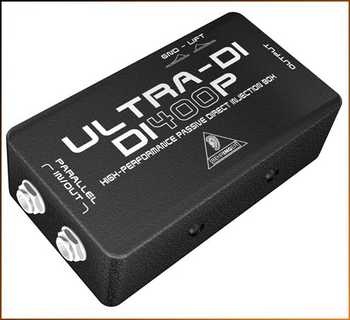 BEHRINGER DI400P High-Performance Passive Direct Injection Box - Behringer