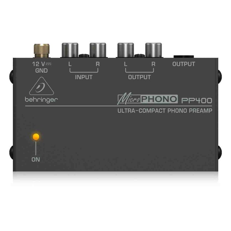BEHRINGER PP400 Ultra-Compact Phono Preamp RIAA - Behringer