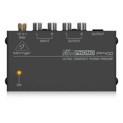 BEHRINGER PP400 Ultra-Compact Phono Preamp RIAA - Behringer