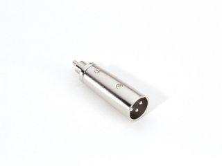 Adam Hall 7867 Adapter XLR male to RCA Phono plug - Adam Hall