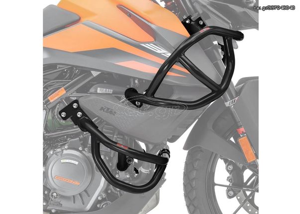 SET Engine Guard για KTM 390 Adventure 2020-2023 μπάρες σύγκρουσης επάνω και κάτω μέρος μαύρο