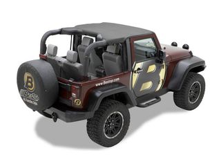 Bikini Top Header Style BESTOP για Jeep Wrangler JK 2 doors