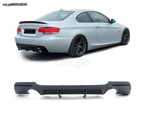 Πίσω διαχύτης σε μαύρο ματ για BMW 3er E92 E93 335i 335d