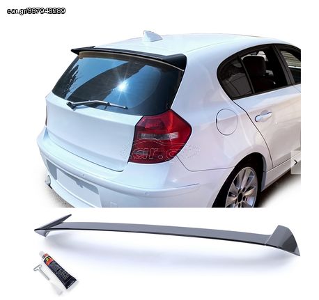 Πίσω spoiler σε μαύρο γυαλιστερό για BMW 1 series E81 E87 2004-2012