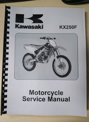 Kawasaki τεχνικό εγχειρίδιο (Service Manual) KXF250 2006-2008 Βιβλίο Service