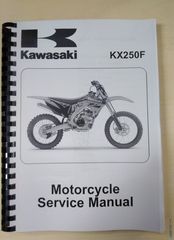 Kawasaki τεχνικό εγχειρίδιο (Service Manual) KXF250 2010 Βιβλίο Service