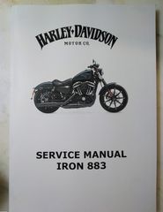 Harley Davidson Service manual Sportster Xl 883 1200 Iron evo μοτέρ injection 2014-σήμερα