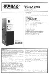 Outline Formula Stack, High 4pcs & Bass 4pcs Loudspeaker-2nd Hand - Outline-thumb-3