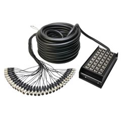 Adam Hall K32C30 - 32 Channel Stagebox 24-8 METAL 30m - Adam Hall