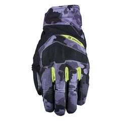 ΓΑΝΤΙΑ ΧΕΙΜΕΡΙΝΑ BOXER WP CAMO GREY/FLUO YELLOW| FIVE