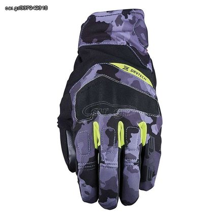 ΓΑΝΤΙΑ ΧΕΙΜΕΡΙΝΑ BOXER WP CAMO GREY/FLUO YELLOW| FIVE