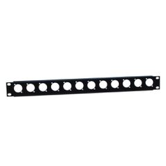 Adam Hall 872215 - RACK PANEL for XLRs U SHAPED - Adam Hall