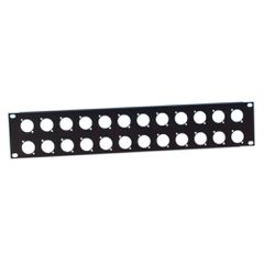 Adam Hall 872214 - PANEL for XLRs - Adam Hall