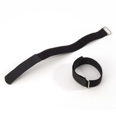 Adam Hall VR 5080 BLK Hook and Loop Cable Tie 800 x 50 mm black - Adam Hall