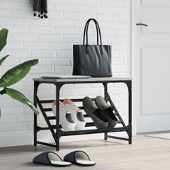 Παπουτσοθήκη Γκρι Sonoma 60x30x45 εκ. από Επεξεργασμένο Ξύλο 833416
