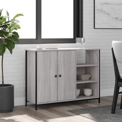 Ντουλάπι Γκρι Sonoma 100x33x75 εκ. από Επεξεργασμένο Ξύλο 835552