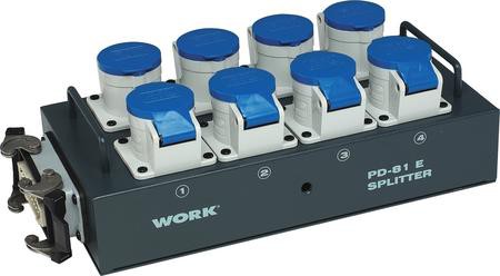 WORK PD 81 E-1 MULTICONNECTOR INPUT 8 CEE OUTPUTS - WORK