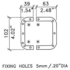 PENNELCOM L0906-BACKPLATE w-SPLIT DISHES - PENN-ELCOM-thumb-1