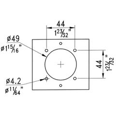 PENNELCOM 20720-20 MSB MODULE for CEE 220V-16AMP - PENN-ELCOM-thumb-1