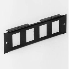 PENNELCOM 40718-20 MSB FRONT PANEL for SNAP-IN IEC MALE x 4 - PENN-ELCOM