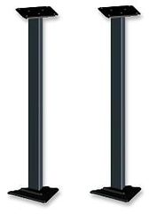 ULTIMATE MS-36B2 36 INCH MONITOR STANDS-BLACK -PAIR- - ULTIMATE