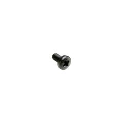 Adam Hall 5417BLK Cross-Head Screw M6 x 12 Black - Adam Hall