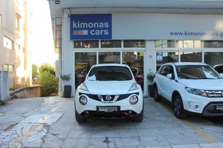 Nissan Juke '18 TEKNA WHITE/BOR ΝΑVI KEYLESS 18'' ZANTEΣ ΔΕΡΜΑ