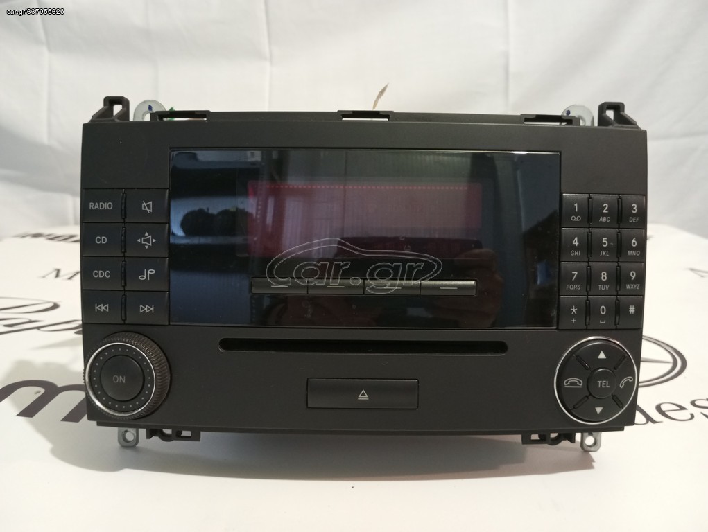RADIO-CD PLAYER MERCEDES A CLASS W 169
