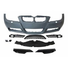 Front Bumper BMW E90 / E91 2005-2008 M-Tech Type Washer Tips-thumb-2